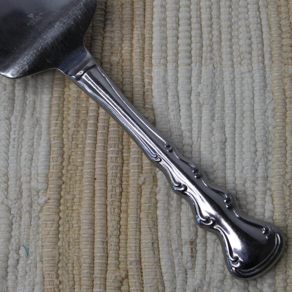 VTG TOWLE STAINLESS PIE SERVER WEIGHTED HANDLE SERRATED BACK EDGE JAPAN TWS111 - Picture 12 of 13